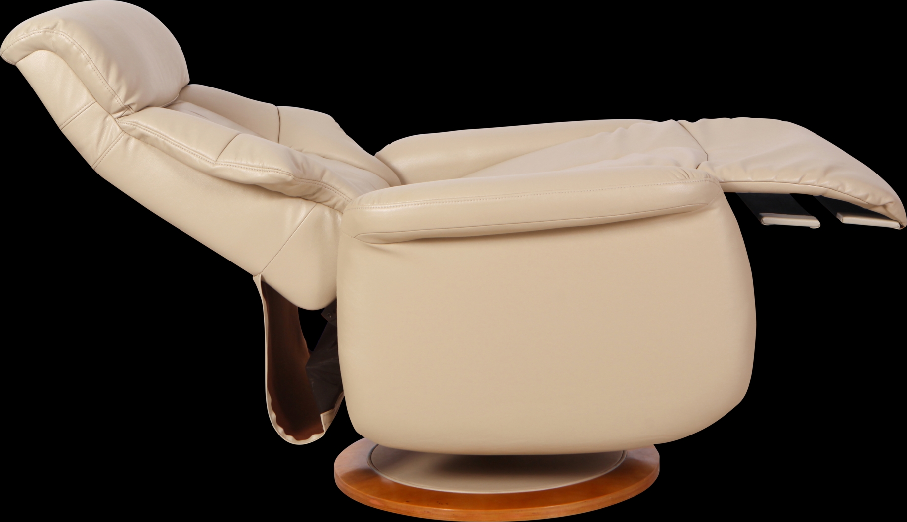 Onzaga Beige Recliner - Thumbnail - Image 8
