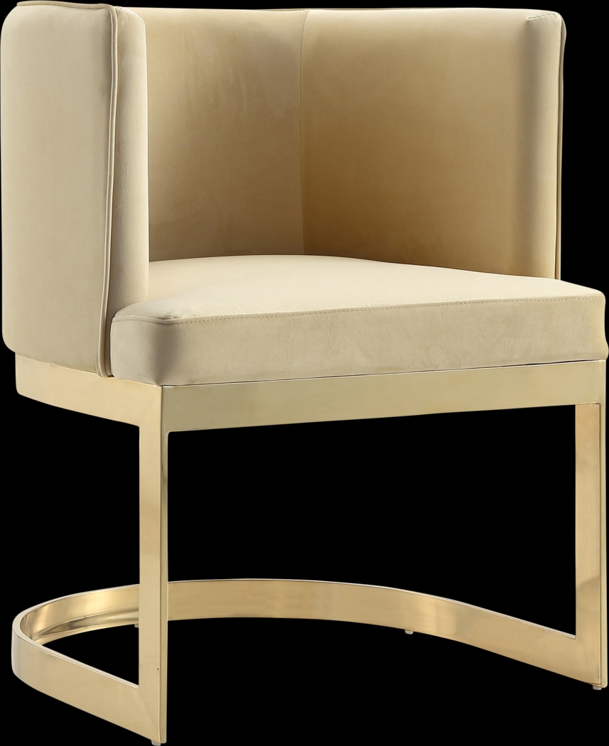 Oonella Beige Side Chair, Set of 2 - Thumbnail - Image 2