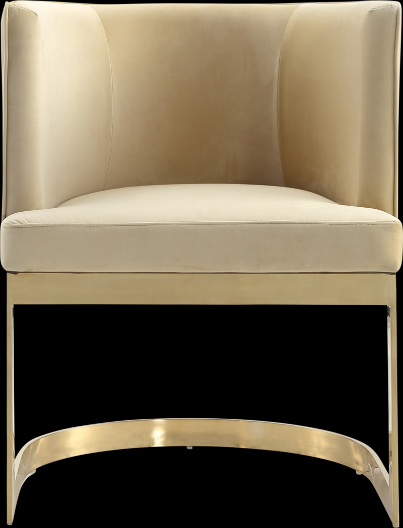 Oonella Beige Side Chair, Set of 2 - Thumbnail - Image 3
