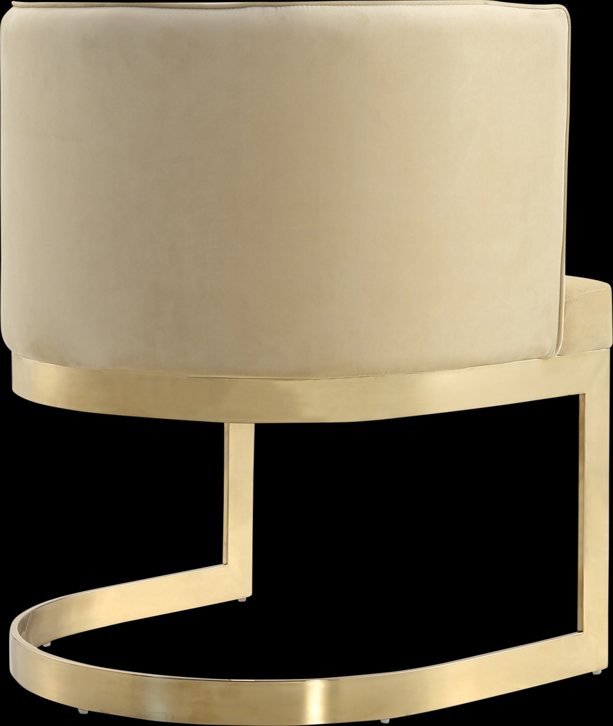 Oonella Beige Side Chair, Set of 2 - Thumbnail - Image 5