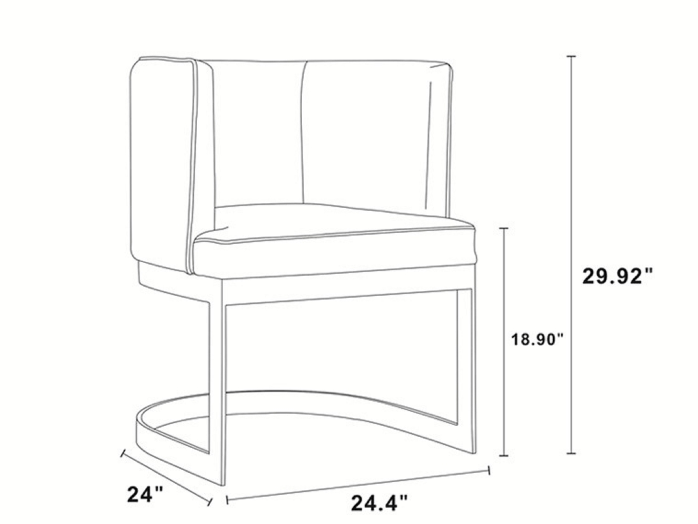 Oonella Beige Side Chair, Set of 2 - Thumbnail - Image 7