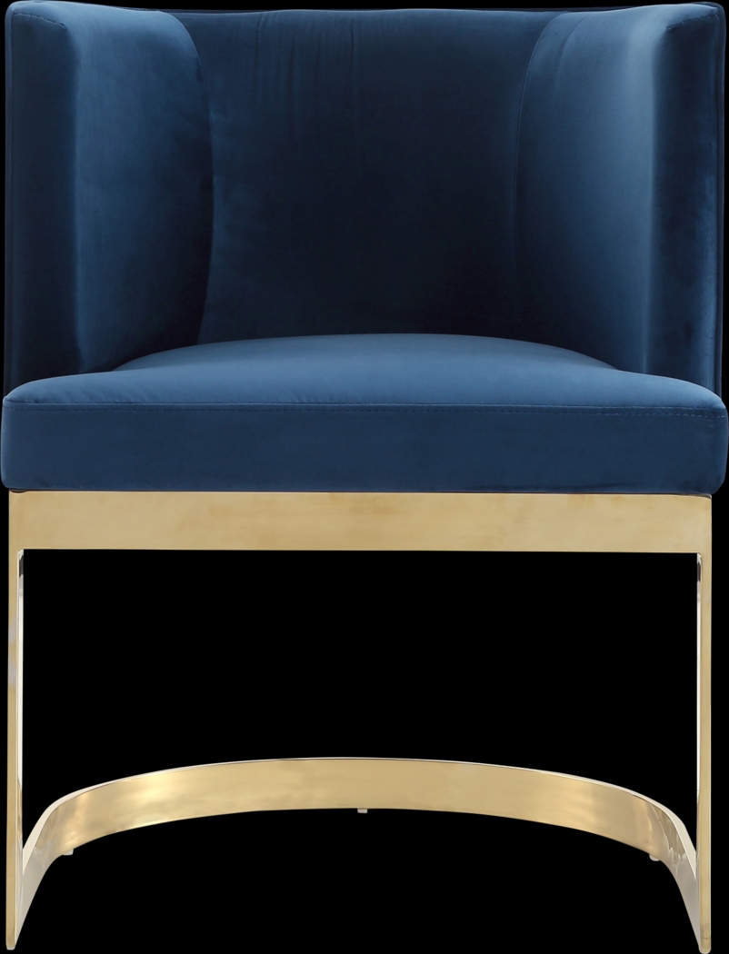Oonella Blue Side Chair, Set of 2 - Thumbnail - Image 3