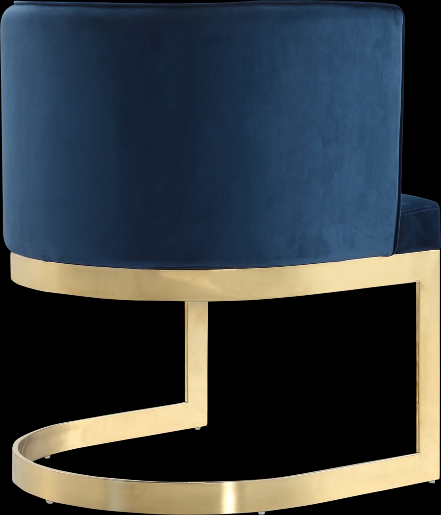 Oonella Blue Side Chair, Set of 2 - Thumbnail - Image 5