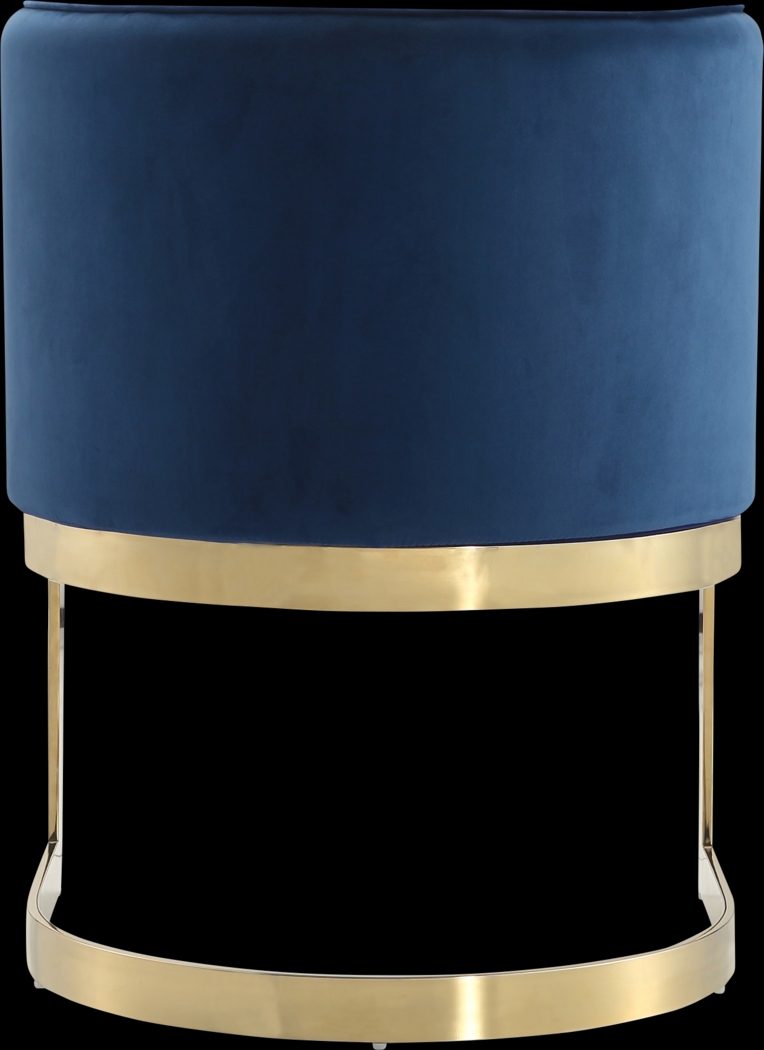 Oonella Blue Side Chair, Set of 2 - Thumbnail - Image 6