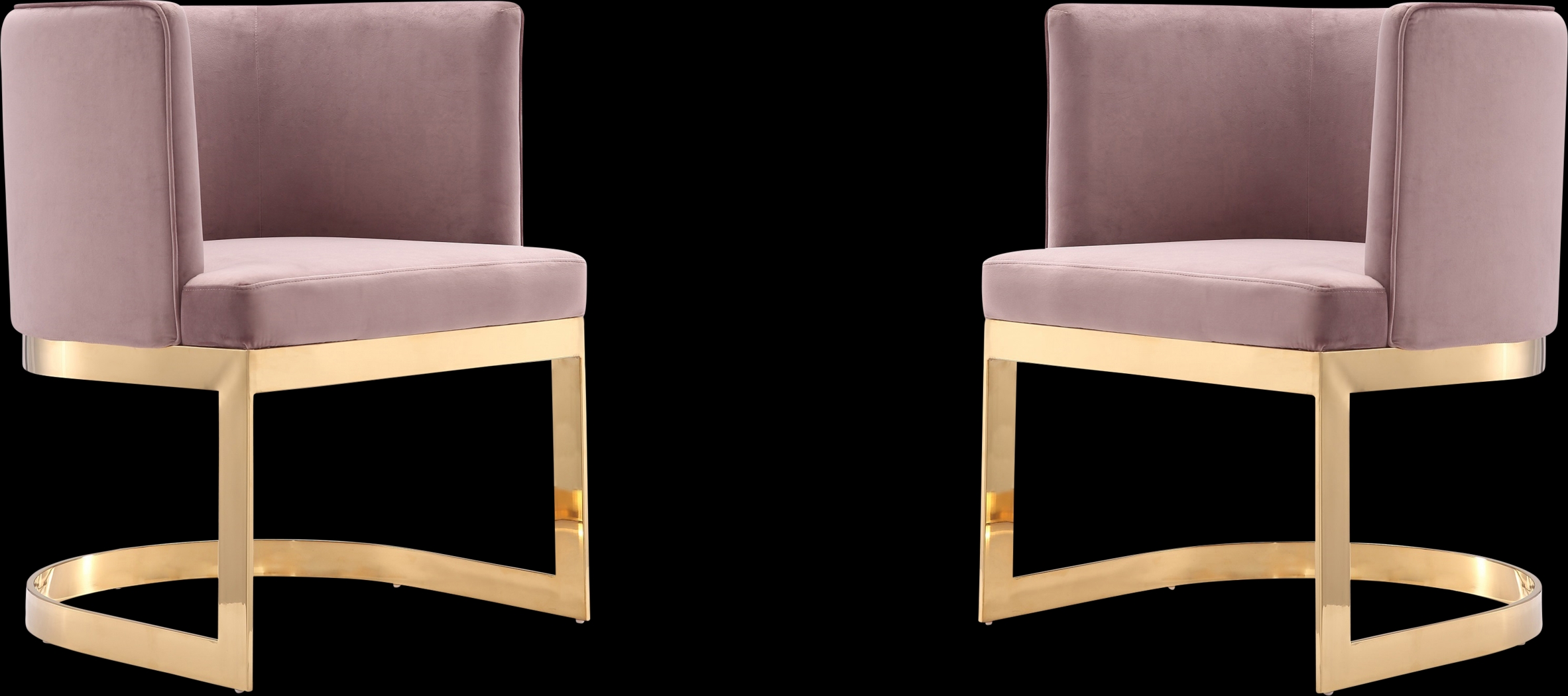 Oonella Blush Side Chair, Set of 2 - Thumbnail - Image 1