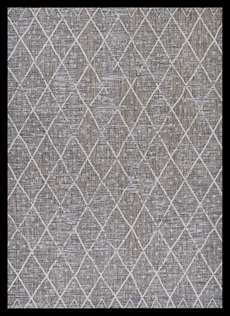 Open Plains Tan 6'6 x 9'6 Indoor/Outdoor Rug - Thumbnail - Image 1