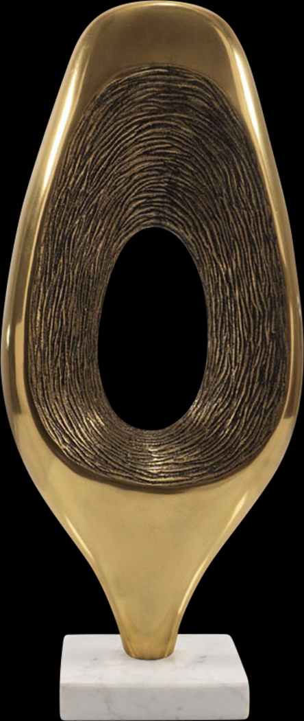 Opiyo Gold Sculpture - Thumbnail - Image 1