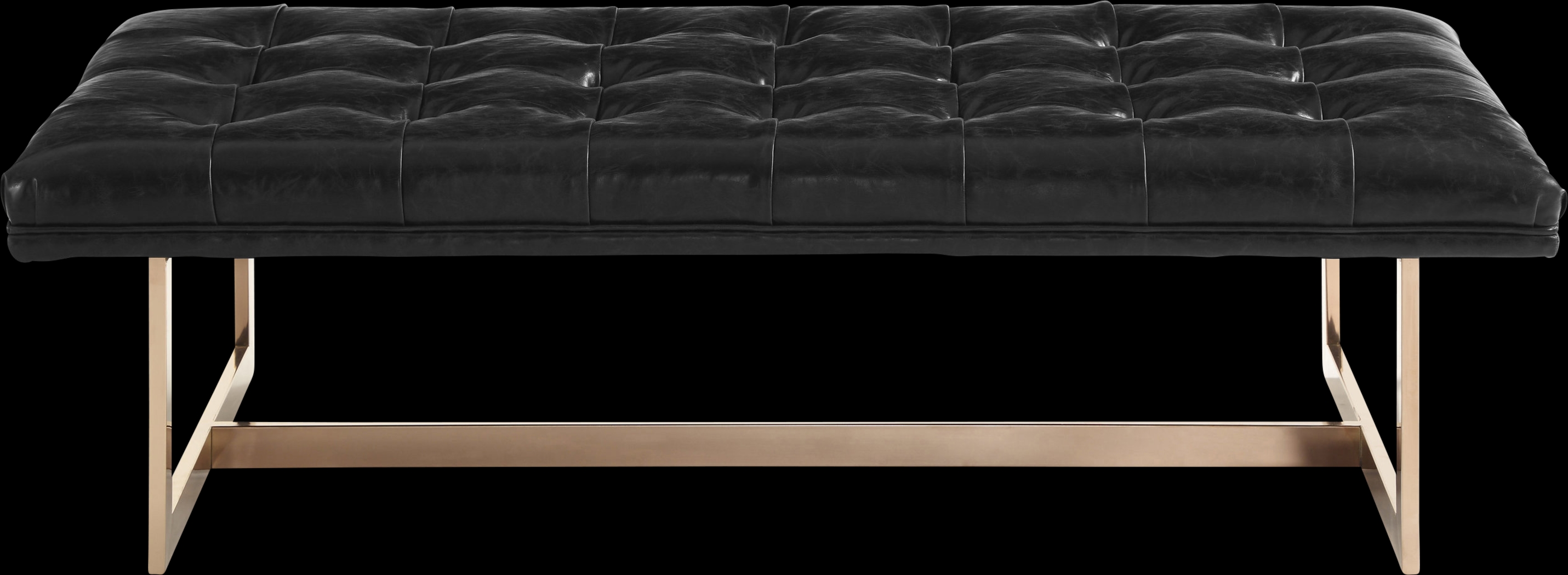 Oppland Black Accent Bench - Thumbnail - Image 2