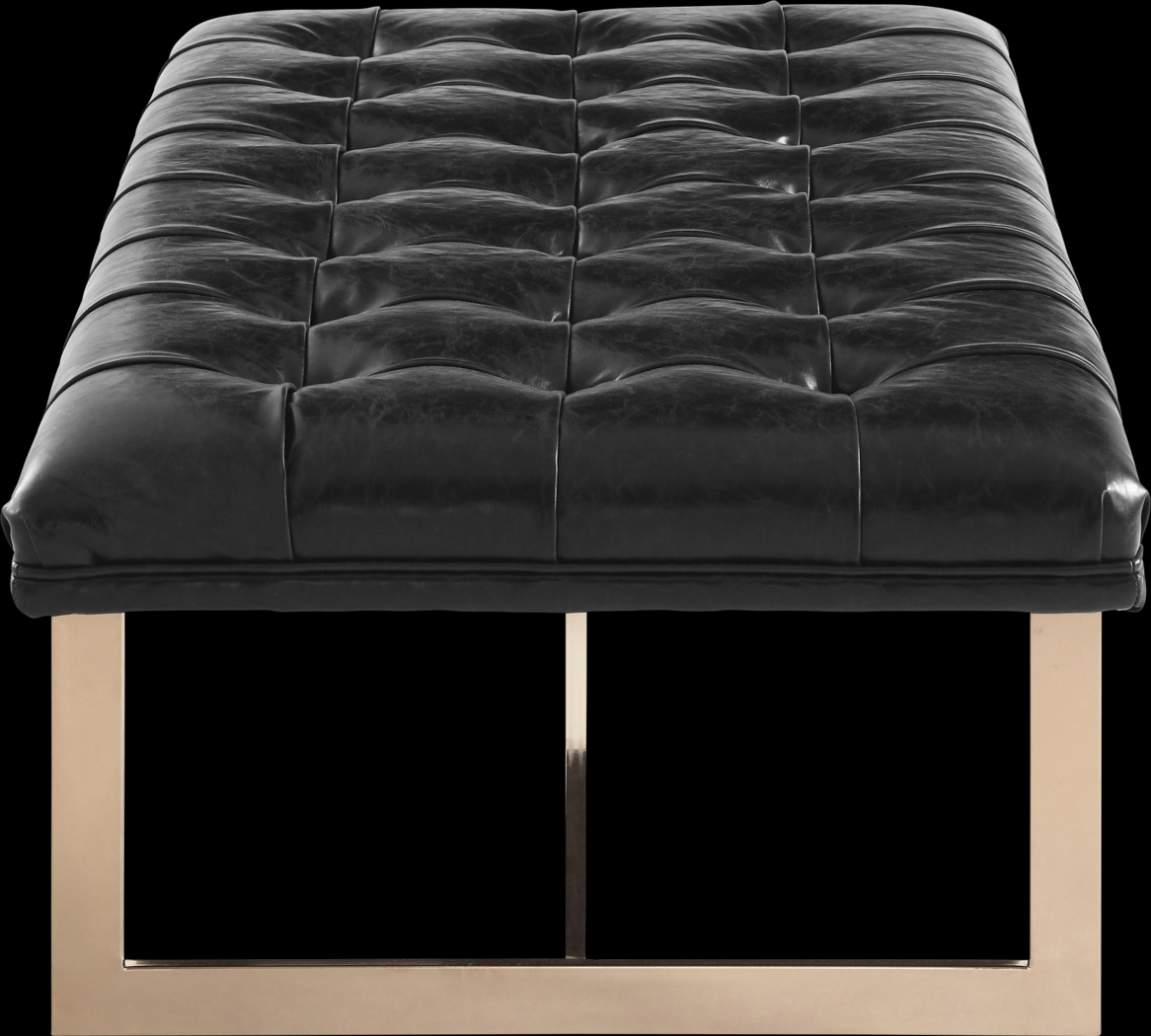 Oppland Black Accent Bench - Thumbnail - Image 3