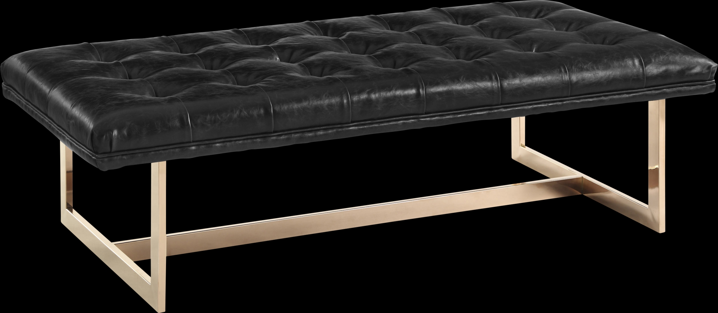 Oppland Black Accent Bench - Thumbnail - Image 1