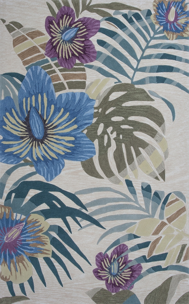 Ora Fronds Ivory 5' x 7'6 Rug - Thumbnail - Image 1