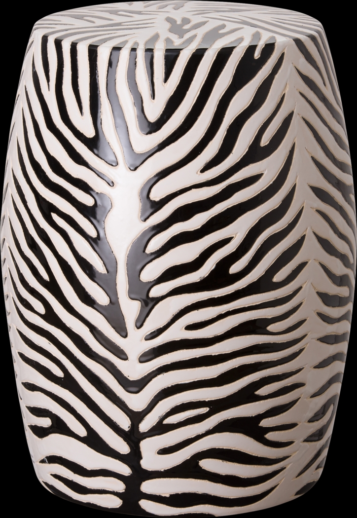 Orabelle Black Outdoor Stool - Thumbnail - Image 1