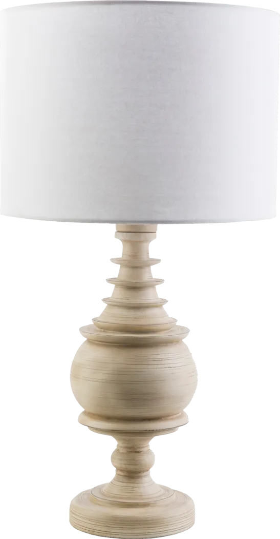 Oralee Cream Outdoor Table Lamp - Thumbnail - Image 1