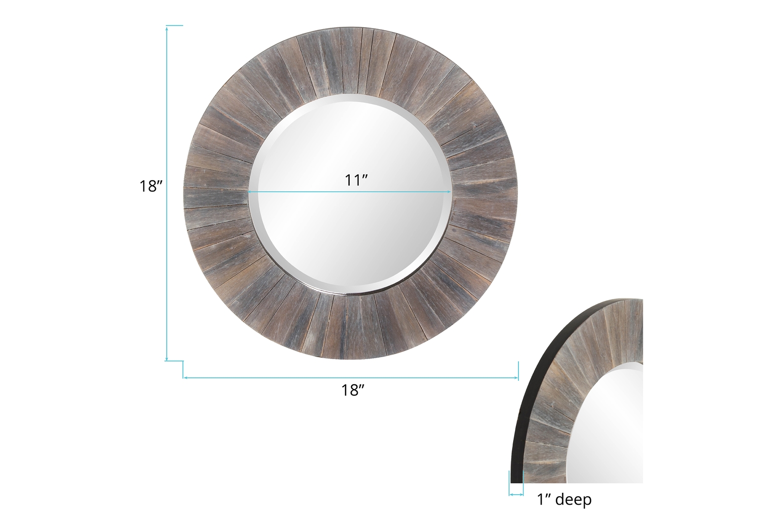 Orane Brown Mirror - Thumbnail - Image 2