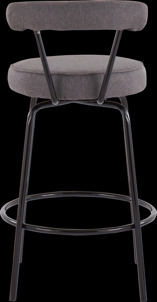 Orangethorpe Charcoal Counter Height Stool, Set of 2 - Thumbnail - Image 5