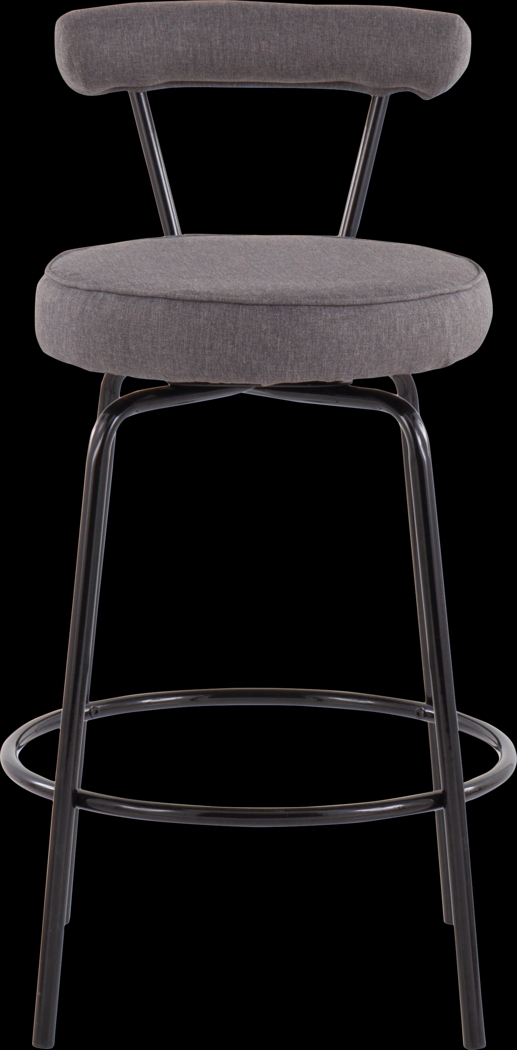 Orangethorpe Charcoal Counter Height Stool, Set of 2 - Thumbnail - Image 6