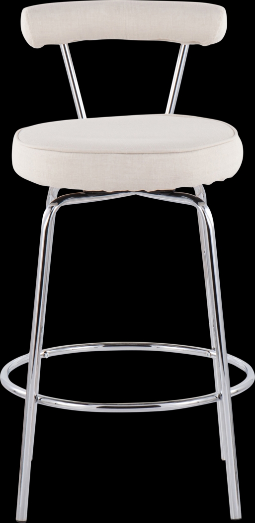 Orangethorpe Cream Counter Height Stool, Set of 2 - Thumbnail - Image 6