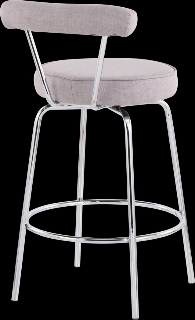 Orangethorpe Gray Counter Height Stool, Set of 2 - Thumbnail - Image 4