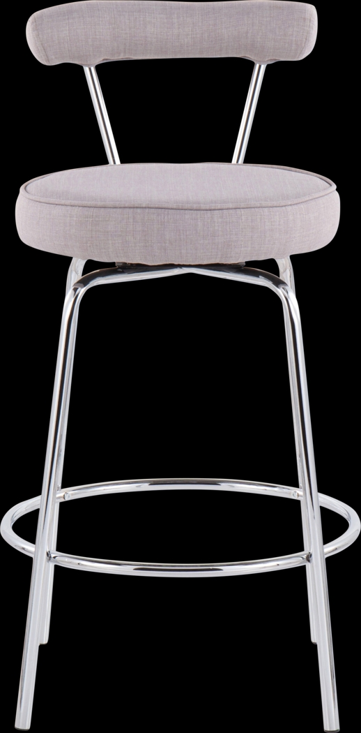 Orangethorpe Gray Counter Height Stool, Set of 2 - Thumbnail - Image 6