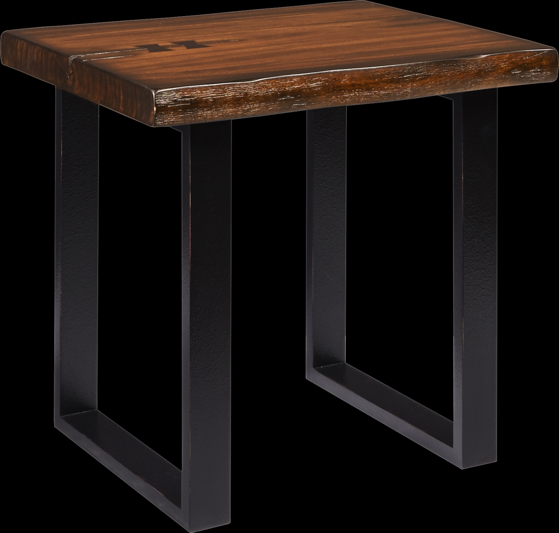 Orchard Grove Mahogany End Table - Thumbnail - Image 1