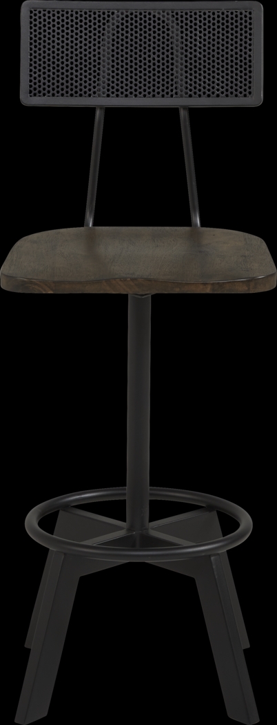 Orchard House Brown Swivel Stool - Thumbnail - Image 3