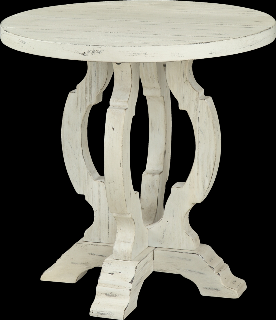 Orchard Park Cream Accent Table - Thumbnail - Image 2