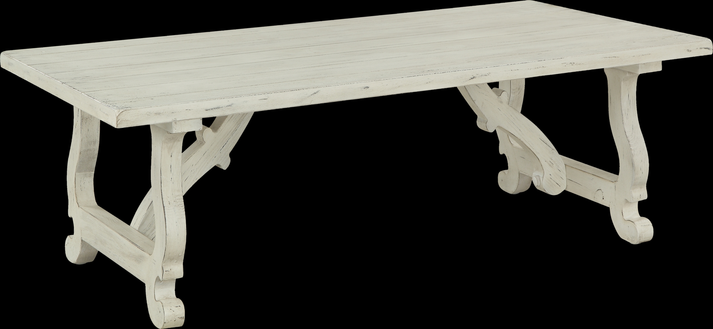 Orchard Park Cream Cocktail Table - Thumbnail - Image 1