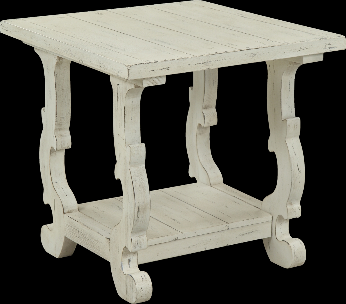 Orchard Park Cream End Table - Thumbnail - Image 1