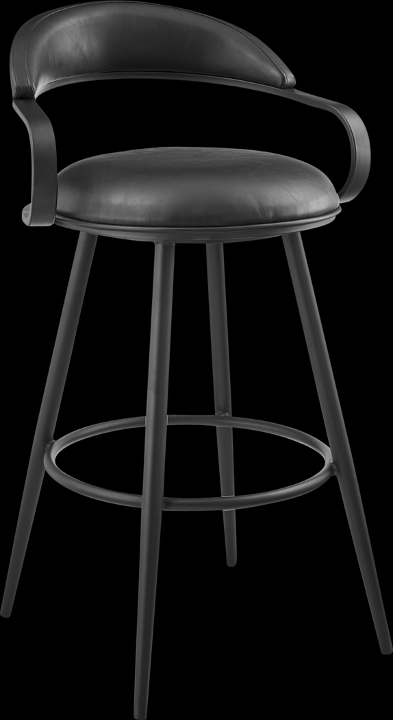 Orcone Black Barstool - Thumbnail - Image 1