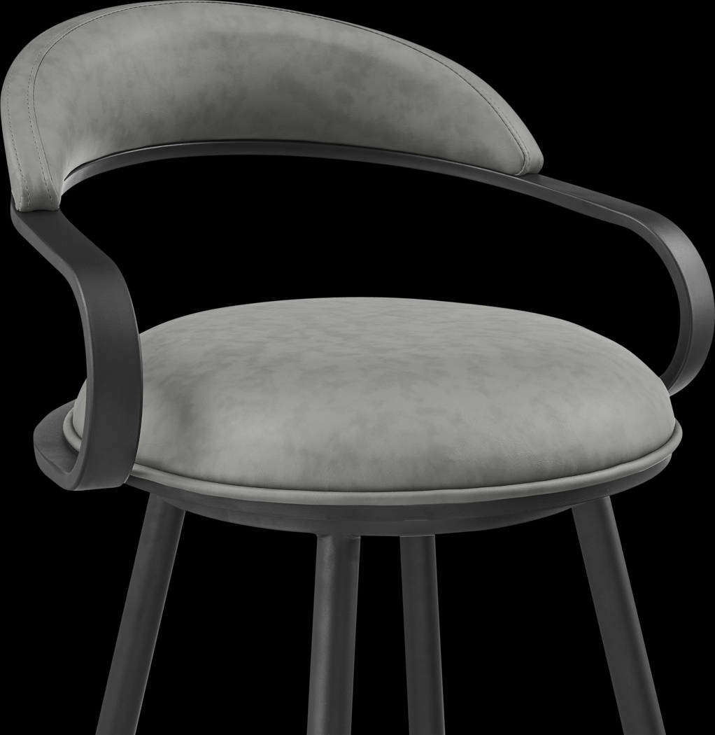 Orcone Gray Counter Height Stool - Thumbnail - Image 4