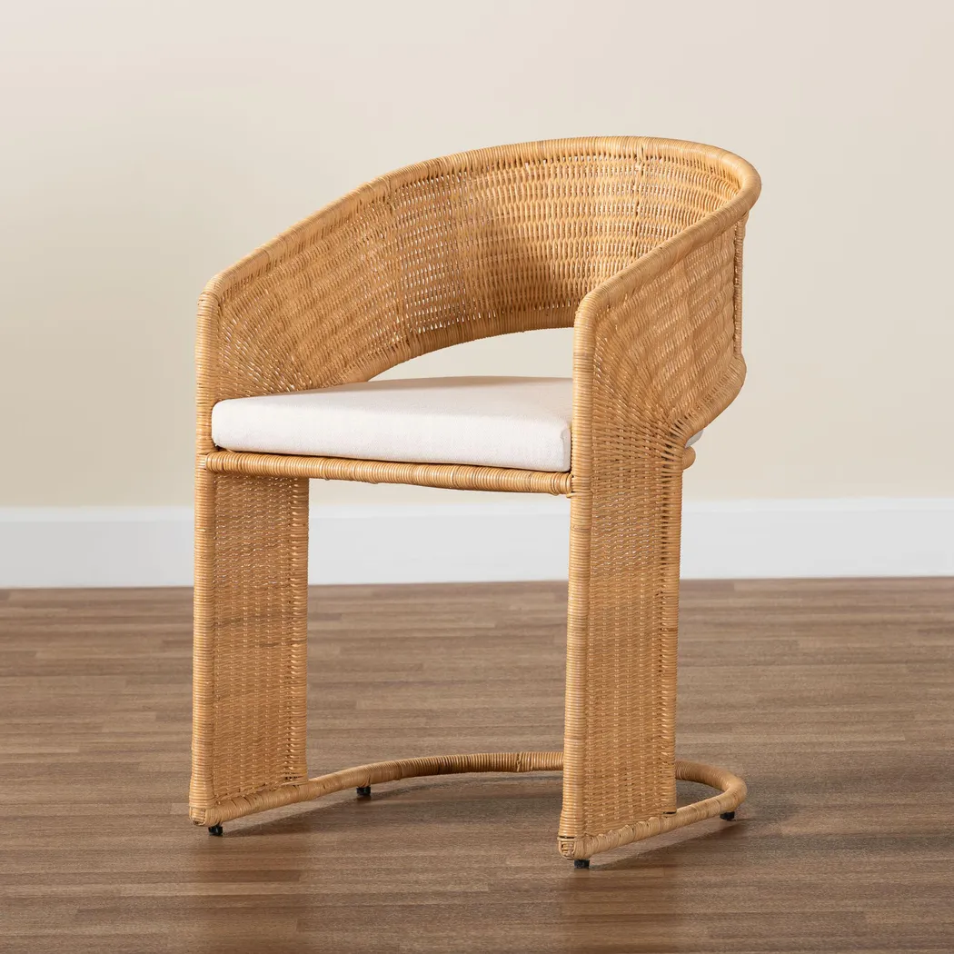 Orcot Brown Dining Chair - Thumbnail - Image 3
