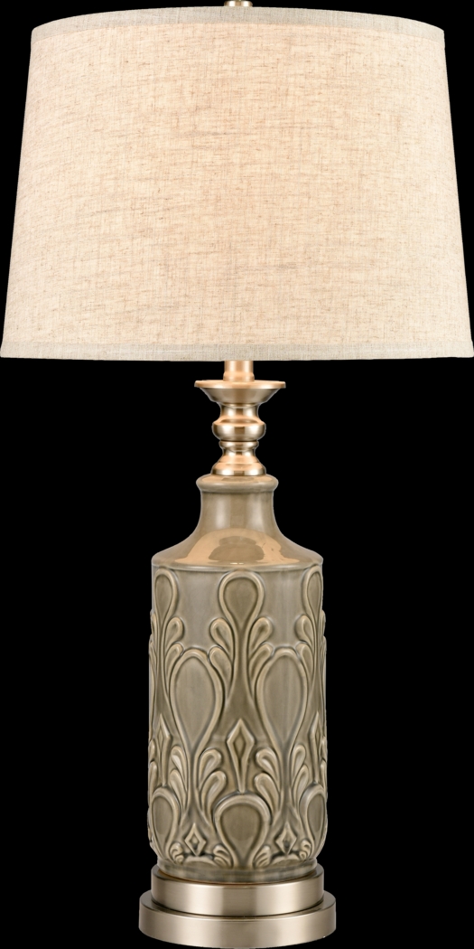 Ordway Street Gray Lamp - Thumbnail - Image 1