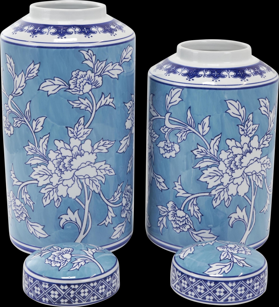 Oredu Blue Jar, Set of 2 - Thumbnail - Image 5