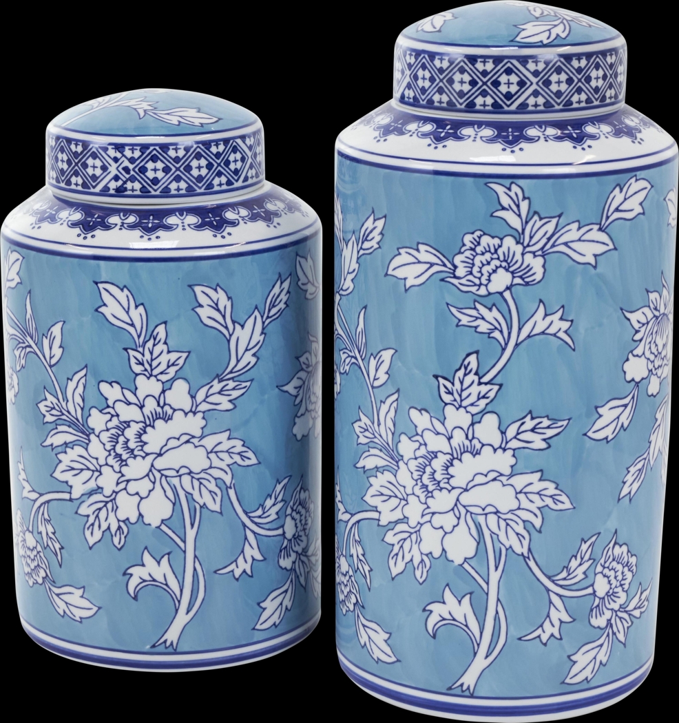 Oredu Blue Jar, Set of 2 - Thumbnail - Image 6