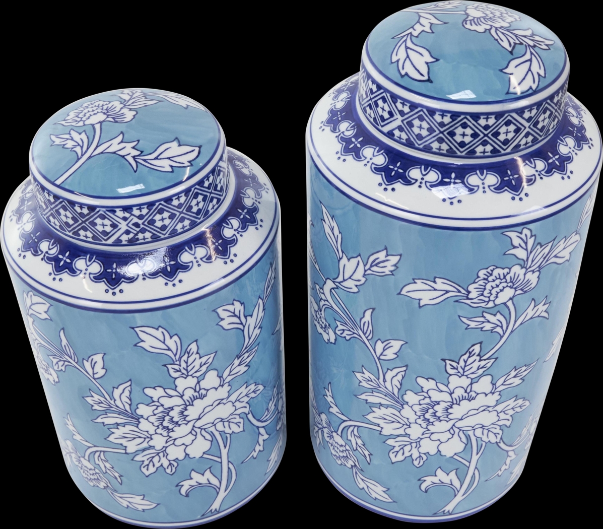Oredu Blue Jar, Set of 2 - Thumbnail - Image 7