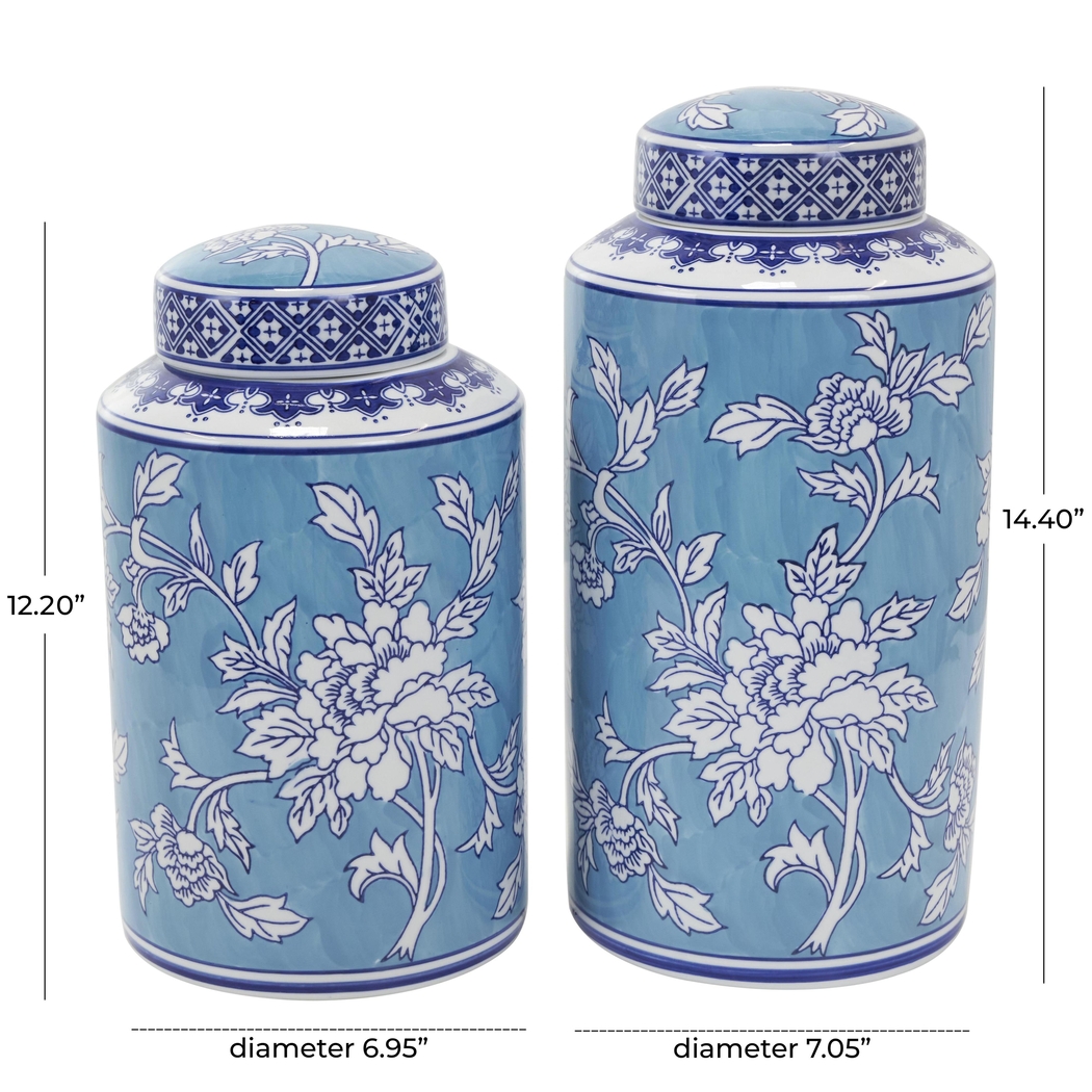 Oredu Blue Jar, Set of 2 - Thumbnail - Image 9
