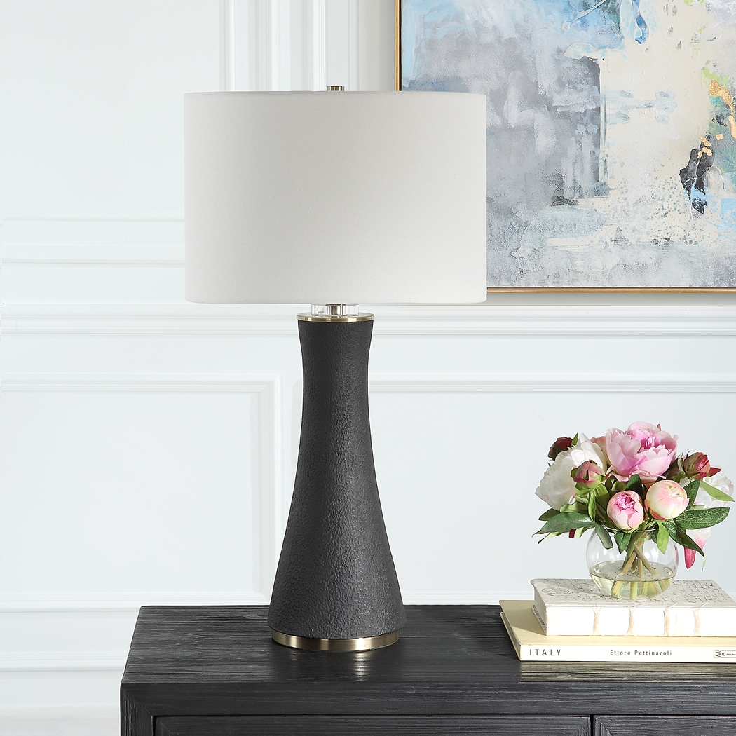 Orey Cay Black Lamp - Thumbnail - Image 2