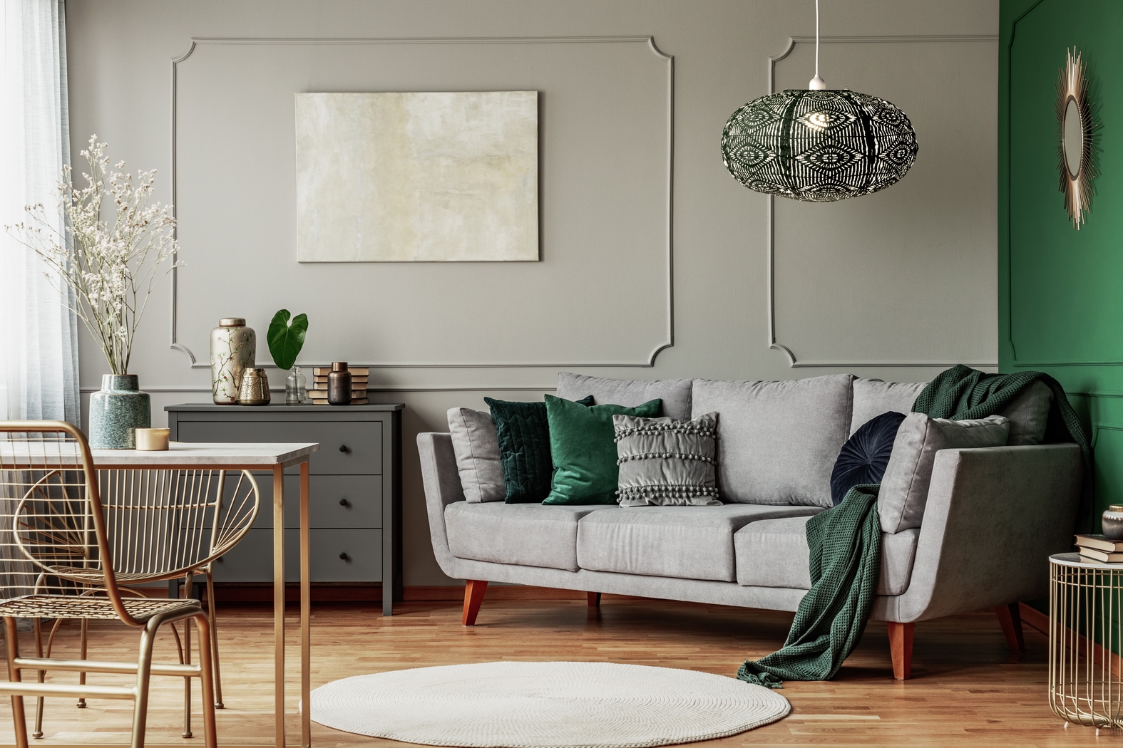 Orien Cave Outdoor Green Solar Lantern - Thumbnail - Image 4