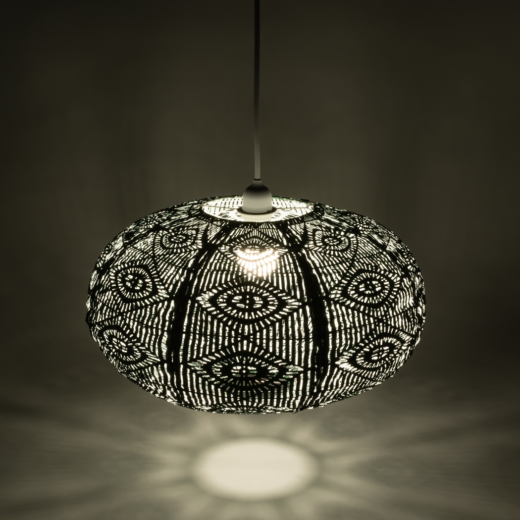 Orien Cave Outdoor Green Solar Lantern - Thumbnail - Image 7