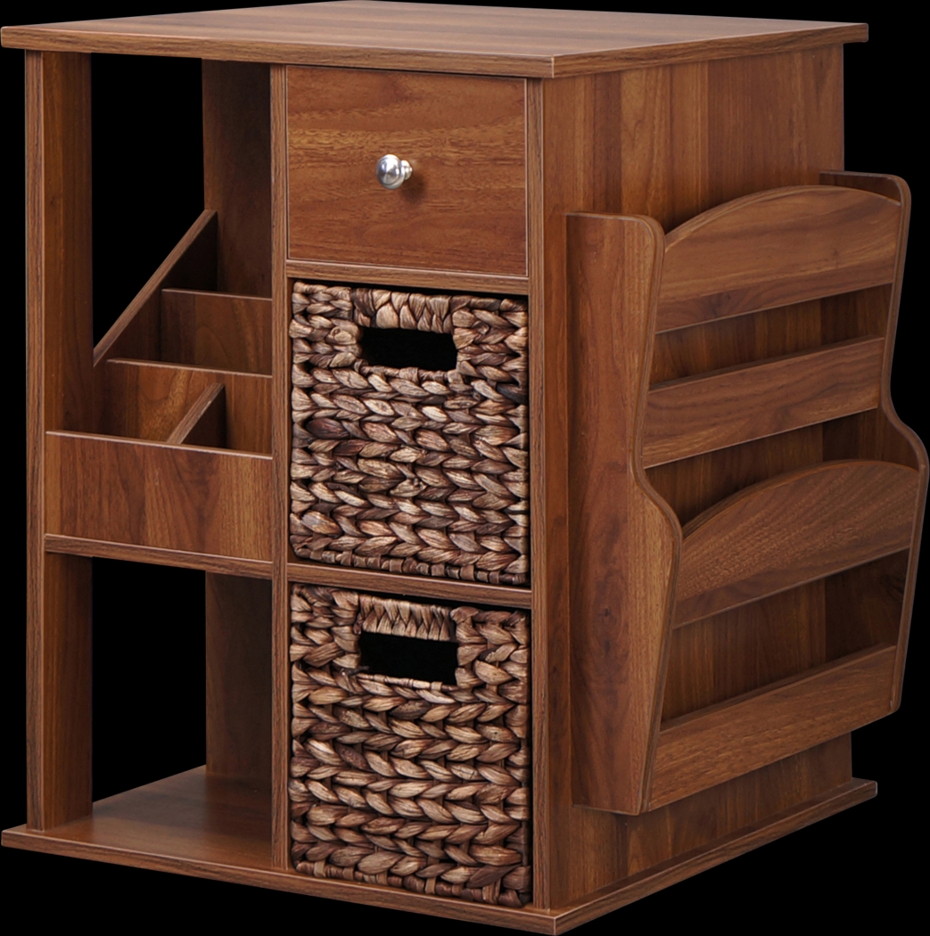 Orinia Brown End Table - Thumbnail - Image 1