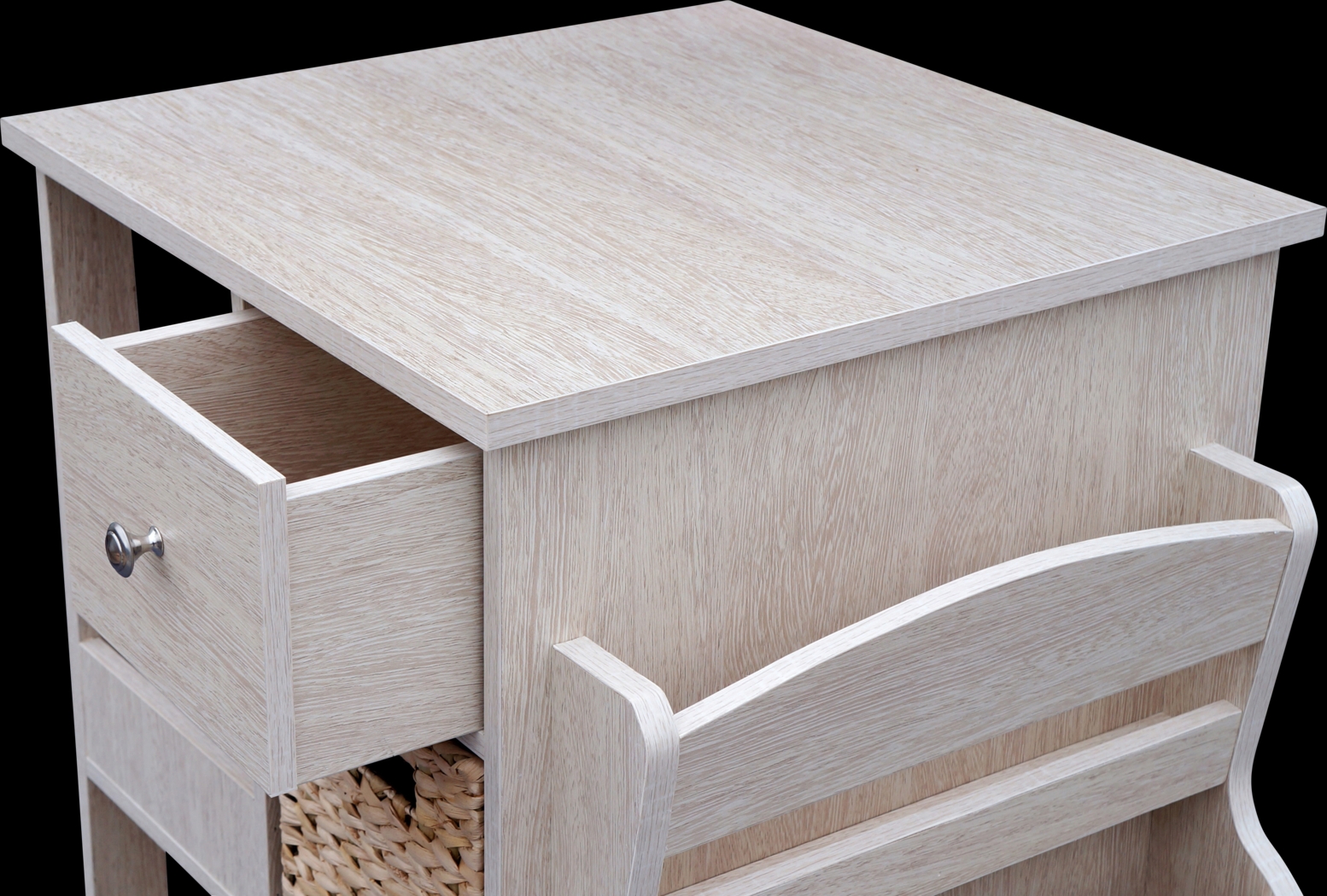 Orinia White End Table - Thumbnail - Image 5
