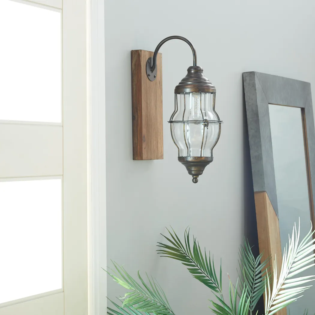 Orithea Brown Sconce - Image 2