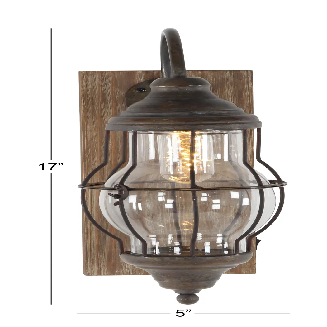 Orithea Brown Sconce - Image 4