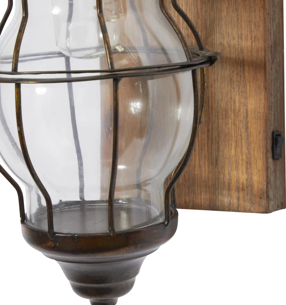 Orithea Brown Sconce - Image 5