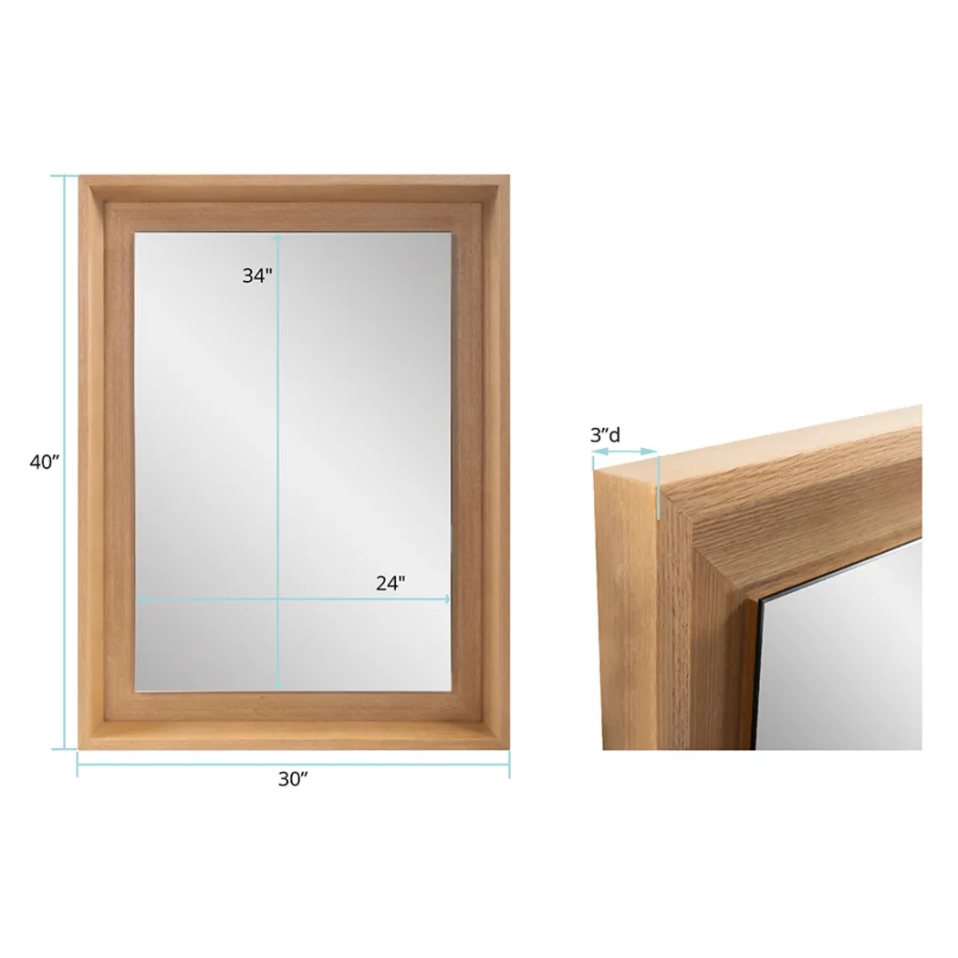Orjee Brown Wall Mirror - Thumbnail - Image 9