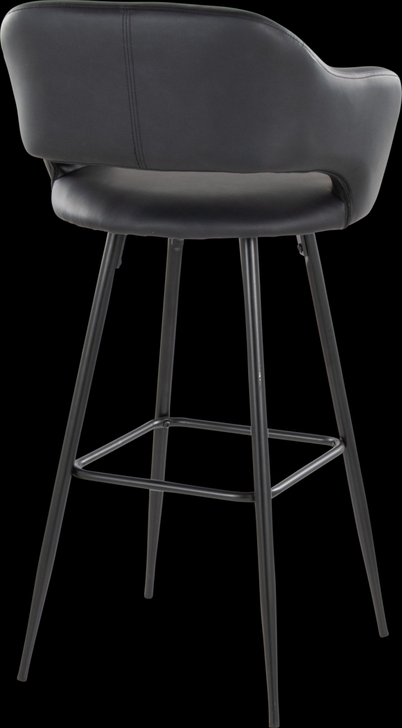 Orkhid Black Barstool, Set of 2 - Thumbnail - Image 6