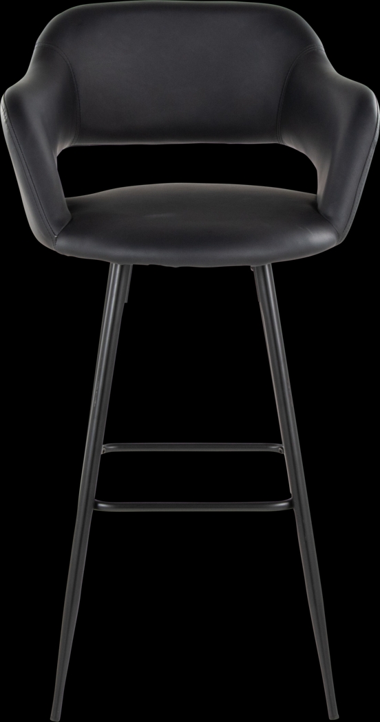 Orkhid Black Barstool, Set of 2 - Thumbnail - Image 8