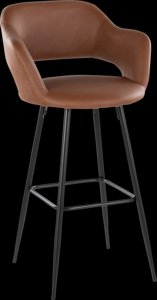 Orkhid Brown Barstool, Set of 2 - Thumbnail - Image 4