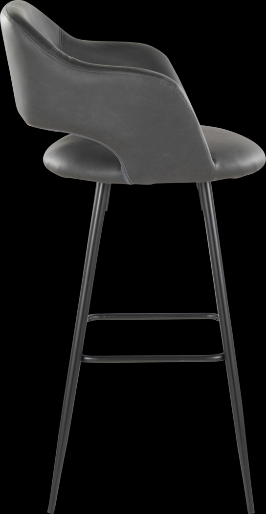 Orkhid Gray Barstool, Set of 2 - Thumbnail - Image 5