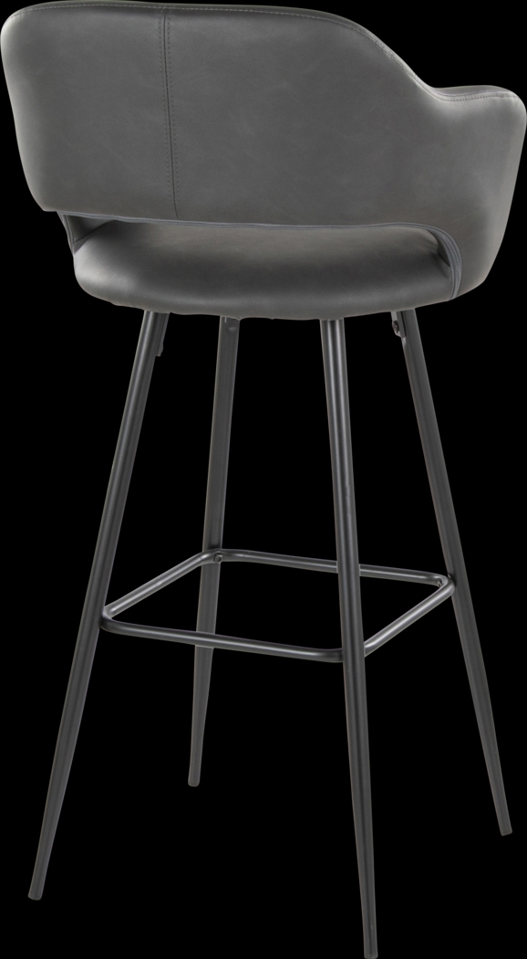 Orkhid Gray Barstool, Set of 2 - Thumbnail - Image 6